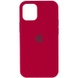 Чехол Silicone Case Full Protective (AA) для Apple iPhone 15 Pro (6.1") Красный / Rose Red