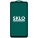Захисне скло SKLO 5D (full glue) для Oppo A74 4G / Realme 8 / 8 Pro, Чорний