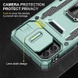 Удароміцний чохол Camshield Army Ring для Samsung Galaxy A05, Зелений / Light Green