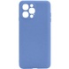 Силіконовий чохол Candy Full Camera для Apple iPhone 12 Pro (6.1"), Блакитний / Mist blue