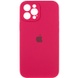 Чехол Silicone Case Full Camera Protective (AA) для Apple iPhone 12 Pro Max (6.7") Красный / Rose Red
