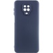 Чехол Silicone Cover Lakshmi Full Camera (AAA) для Xiaomi Redmi Note 9s / Note 9 Pro /Note 9 Pro Max Темно-синий / Midnight blue