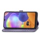 Кожаный чехол (книжка) Art Case с визитницей для Xiaomi Redmi Note 12 4G Фиолетовый