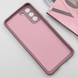 Чохол Silicone Cover Lakshmi Full Camera (AA) для Samsung Galaxy S24 FE, Рожевий / Pink Sand