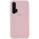 Чехол Silicone Cover Full Protective (AA) для Huawei Honor 20 Pro Розовый / Pink Sand