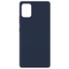 Чохол Silicone Cover Full without Logo (A) для Xiaomi Mi 10 Lite, Синій / Midnight Blue