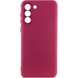 Чохол Silicone Cover Lakshmi Full Camera (AAA) для Samsung Galaxy S23, Бордовый / Plum