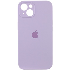 Чехол Silicone Case Full Camera Protective (AA) для Apple iPhone 14 (6.1") Сиреневый / Lilac