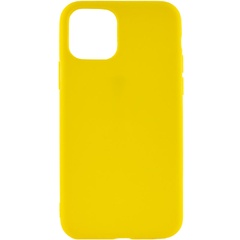 Силиконовый чехол Candy для Apple iPhone 13 mini (5.4") Желтый
