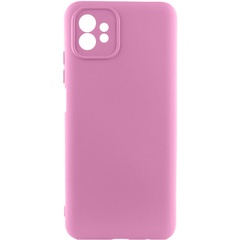 Чехол Silicone Cover Lakshmi Full Camera (A) для Motorola Moto G32 Розовый / Pink