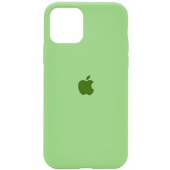 Чехол Silicone Case Full Protective (AA) для Apple iPhone 11 Pro Max (6.5") Мятный / Mint