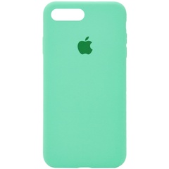 Чохол Silicone Case Full Protective (AA) для Apple iPhone 7 plus / 8 plus (5.5 "), Зелений / Spearmint