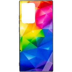 TPU+Glass чехол Diversity для Samsung Galaxy Note 20 Ultra Rainbow