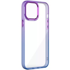 Чехол TPU+PC Fresh sip series для Apple iPhone 11 Pro (5.8") Синий / Фиолетовый