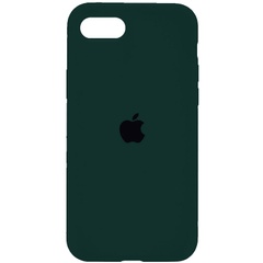 Чехол Silicone Case Full Protective (AA) для Apple iPhone 7 / 8 / SE (2020) (4.7") Зеленый / Forest green