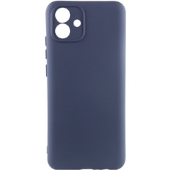 Чохол Silicone Cover Lakshmi Full Camera (AAA) для Samsung Galaxy A04e, Темно-синій / Midnight blue