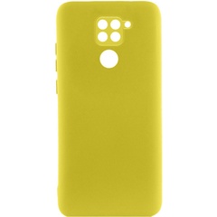 Чехол Silicone Cover Lakshmi Full Camera (A) для Xiaomi Redmi Note 9 / Redmi 10X Песочный / Sand