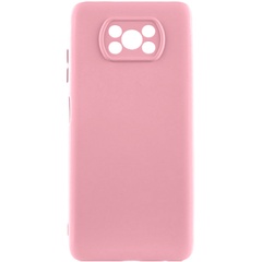 Чехол Silicone Cover Lakshmi Full Camera (AAA) для Xiaomi Poco X5 5G / Redmi Note 12 5G Розовый / Light pink