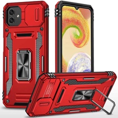 Удароміцний чохол Camshield Army Ring для Samsung Galaxy A05, Червоний / Red