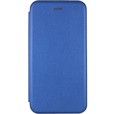 Кожаный чехол (книжка) Classy для Samsung Galaxy A12 Синий