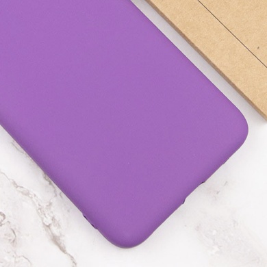 Чохол Silicone Cover Lakshmi Full Camera (AA) для Samsung Galaxy A14 4G/5G, Фіолетовий / Purple