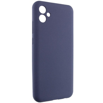 Чохол Silicone Cover Lakshmi Full Camera (AAA) для Samsung Galaxy A05, Темно-синій / Midnight blue