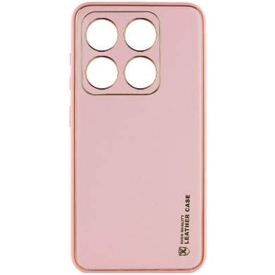 Шкіряний чохол Xshield для Xiaomi 14 Pro, Рожевий / Pink