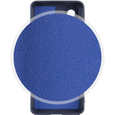 Чохол Silicone Cover Lakshmi Full Camera (A) для Tecno Spark Go 2023, Синій / Midnight Blue