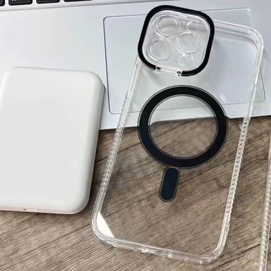 TPU чехол ColorCam with Magnetic Safe для Apple iPhone 14 Pro (6.1") Черный