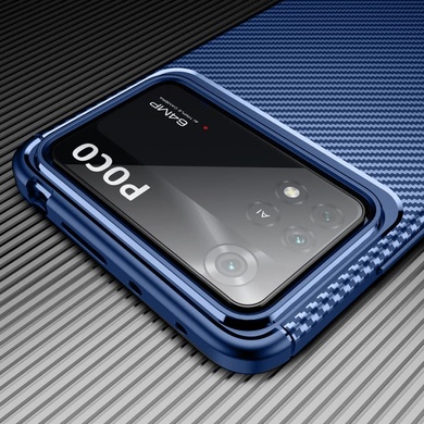 TPU чехол iPaky Kaisy Series для Xiaomi Poco X4 Pro 5G Синий