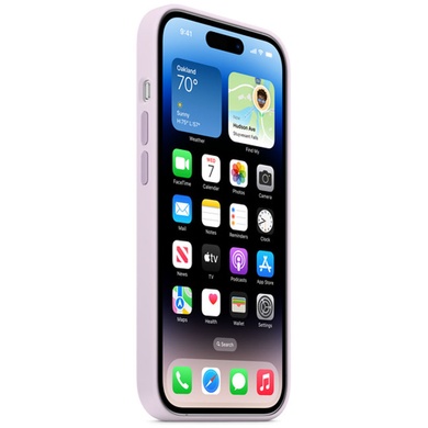 Чехол Silicone Case Full Protective (AA) для Apple iPhone 15 (6.1") Сиреневый / Lilac