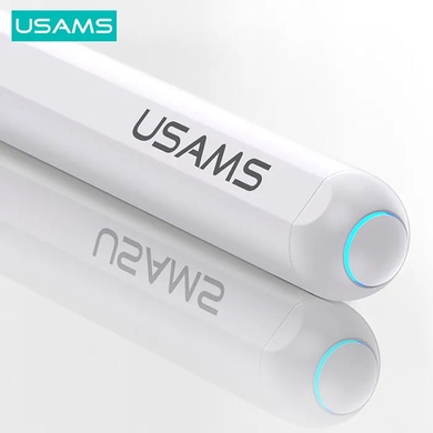 Стилус Usams US-ZB254 Magnetic Charging Tilt-sensitive Active Touch Capacitive, White