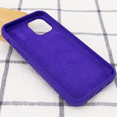 Чехол Silicone Case Full Protective (AA) для Apple iPhone 14 Pro (6.1") Фиолетовый / Ultra Violet