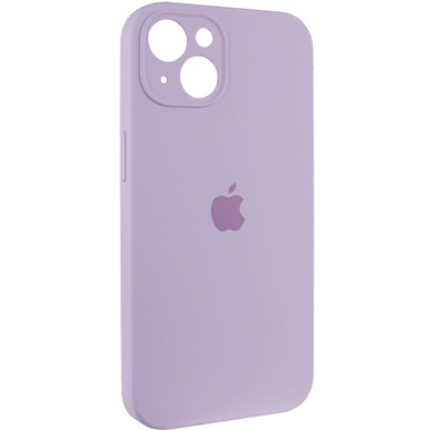Чохол Silicone Case Full Camera Protective (AA) для Apple iPhone 14 (6.1"), Бузковий / Lilac