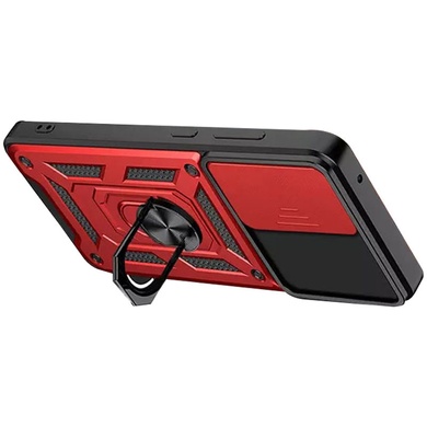Ударопрочный чехол Camshield Serge Ring для Xiaomi Poco X6 / Note 13 Pro 5G Красный