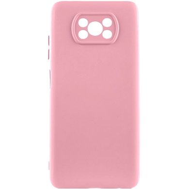 Чехол Silicone Cover Lakshmi Full Camera (AAA) для Xiaomi Poco X5 5G / Redmi Note 12 5G Розовый / Light pink