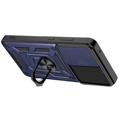 Ударопрочный чехол Camshield Serge Ring для Xiaomi Poco X6 Pro Синий