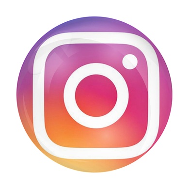 Держатель для телефона Glass Logo Instagram