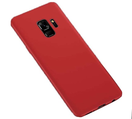 Силіконовий чохол Candy для Samsung Galaxy A6 Plus (2018), Червоний