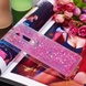 TPU чехол Liquid hearts для Xiaomi Redmi K20 / K20 Pro / Mi9T / Mi9T Pro Розовый