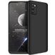 Пластиковая накладка GKK LikGus 360 градусов (opp) для Samsung Galaxy A02s Черный