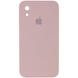Чехол Silicone Case Square Full Camera Protective (AA) для Apple iPhone XR (6.1") Розовый / Pink Sand