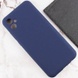 Чохол Silicone Cover Lakshmi Full Camera (AAA) для Samsung Galaxy A05, Темно-синій / Midnight blue