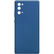 TPU чохол Molan Cano Smooth для Samsung Galaxy Note 20, Синій