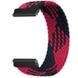 Ремінець Nylon Solo Loop для Xiaomi Amazfit / Samsung 20mm (Long 125mm), Черный / Красный