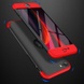 Пластикова накладка GKK LikGus 360 градусів (opp) з лого для Apple iPhone SE (2020), Черный / Красный
