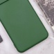 Чохол Silicone Cover Lakshmi Full Camera (A) для Motorola Moto E13, Зелений / Dark Green