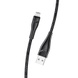 Дата кабель Usams US-SJ393 U41 Micro Braided Data and Charging Cable 1m, Чорний