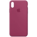 Чохол Silicone Case Full Protective (AA) для Apple iPhone XR (6.1 "), Малиновый / Pomegranate