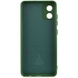 Чехол Silicone Cover Lakshmi Full Camera (A) для Motorola Moto E13 Зеленый / Dark green